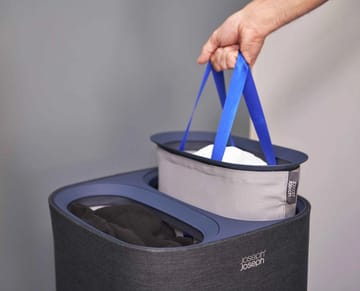 Tota vasketøjskurv 60 L - Sort - Joseph Joseph