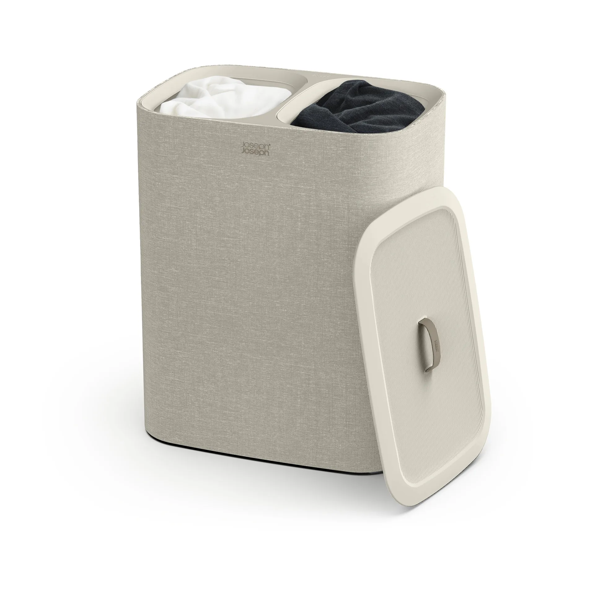 Tota vasketøjskurv 90 L, Ecru Joseph Joseph