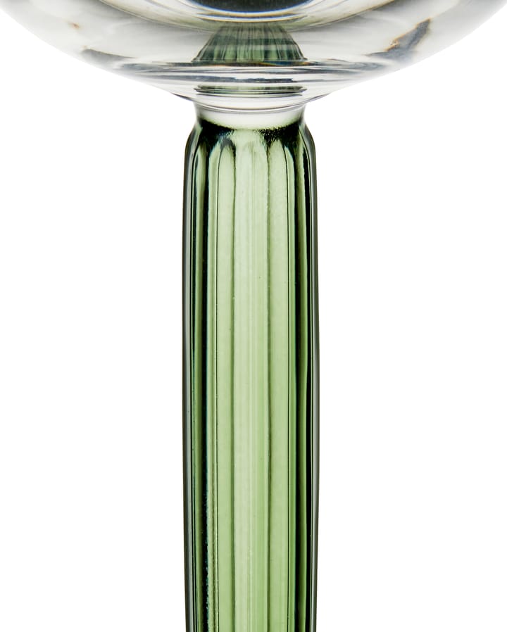 Hammershøi Champagneglas 24 cl 2-pak, Grøn Kähler