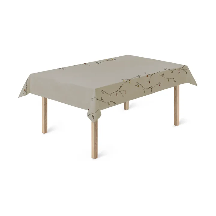 Hammershøi Christmas Dug sand - 150x370 cm - Kähler