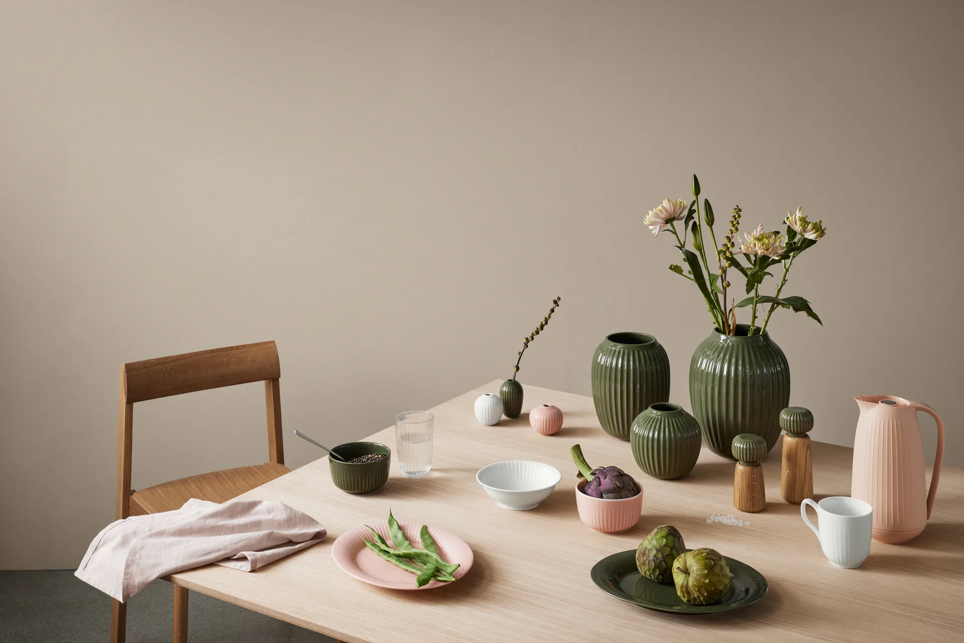 Hammershøi krydderikværn lille, Mørkegrøn Kähler