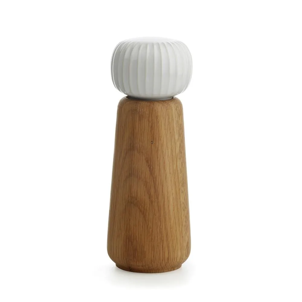 Hammershøi krydderikværn stor, Hvid, 18 cm Kähler