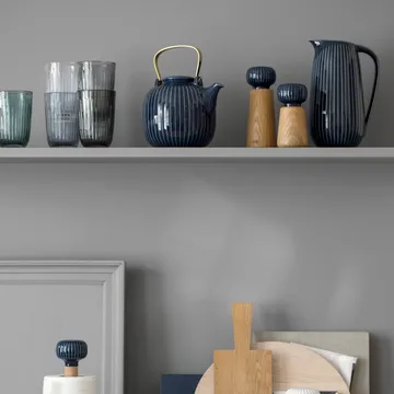 Hammershøi krydderikværn stor - Indigo, 18 cm - Kähler