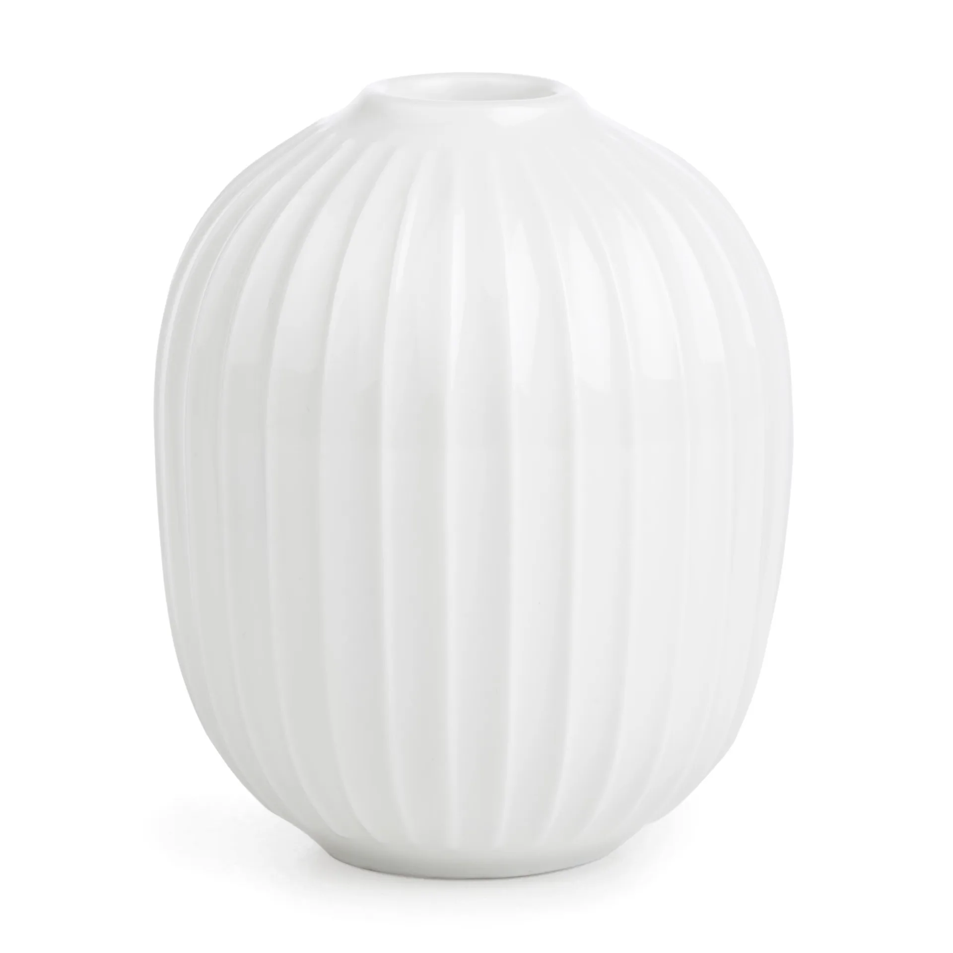 Hammershøi lysestage stor, hvid Kähler