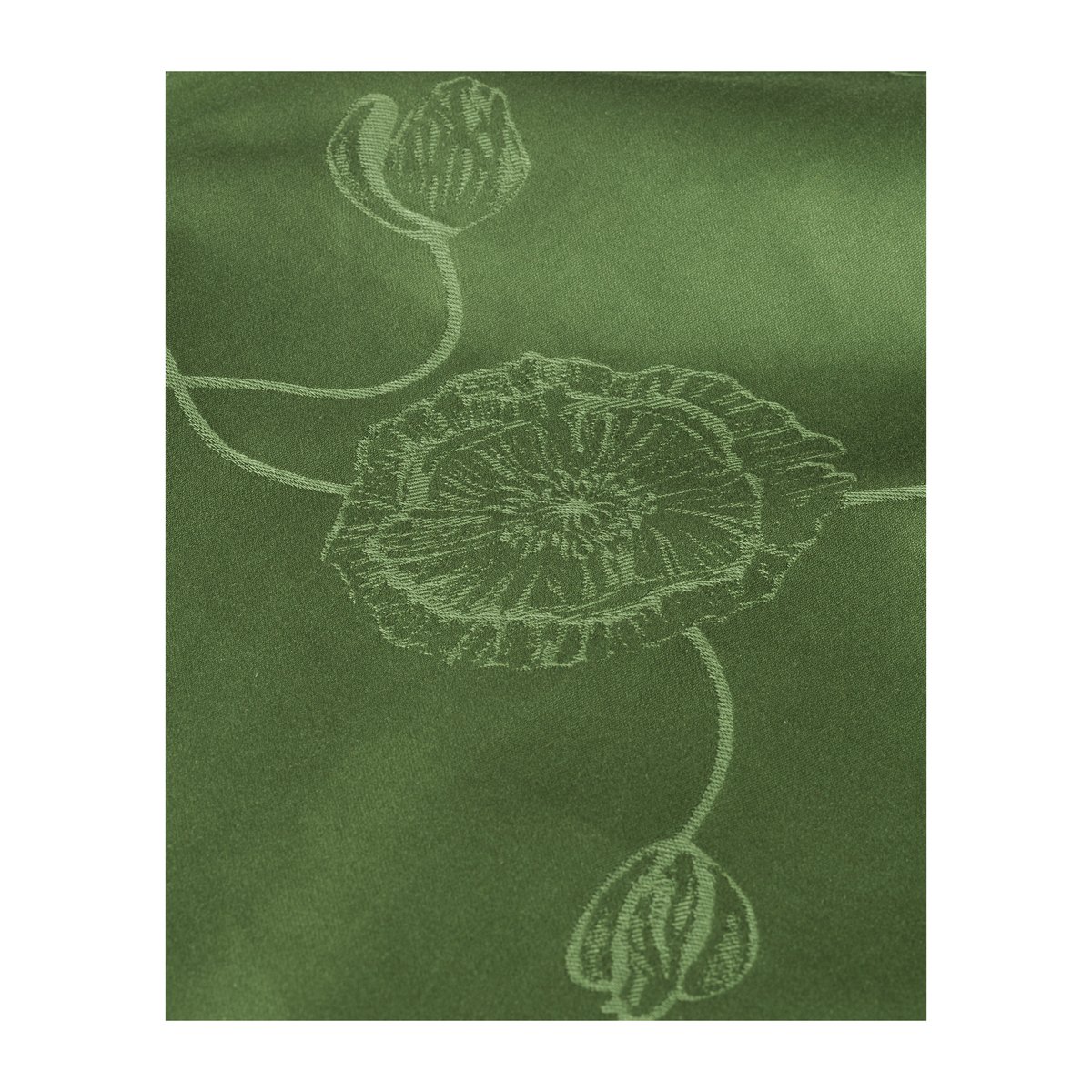 Kähler Hammershøi Poppy damaskdug grøn 150×270 cm