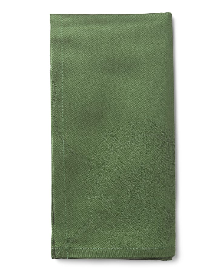 Hammershøi Poppy stofserviet 45x45 cm 4-pak, Grøn Kähler