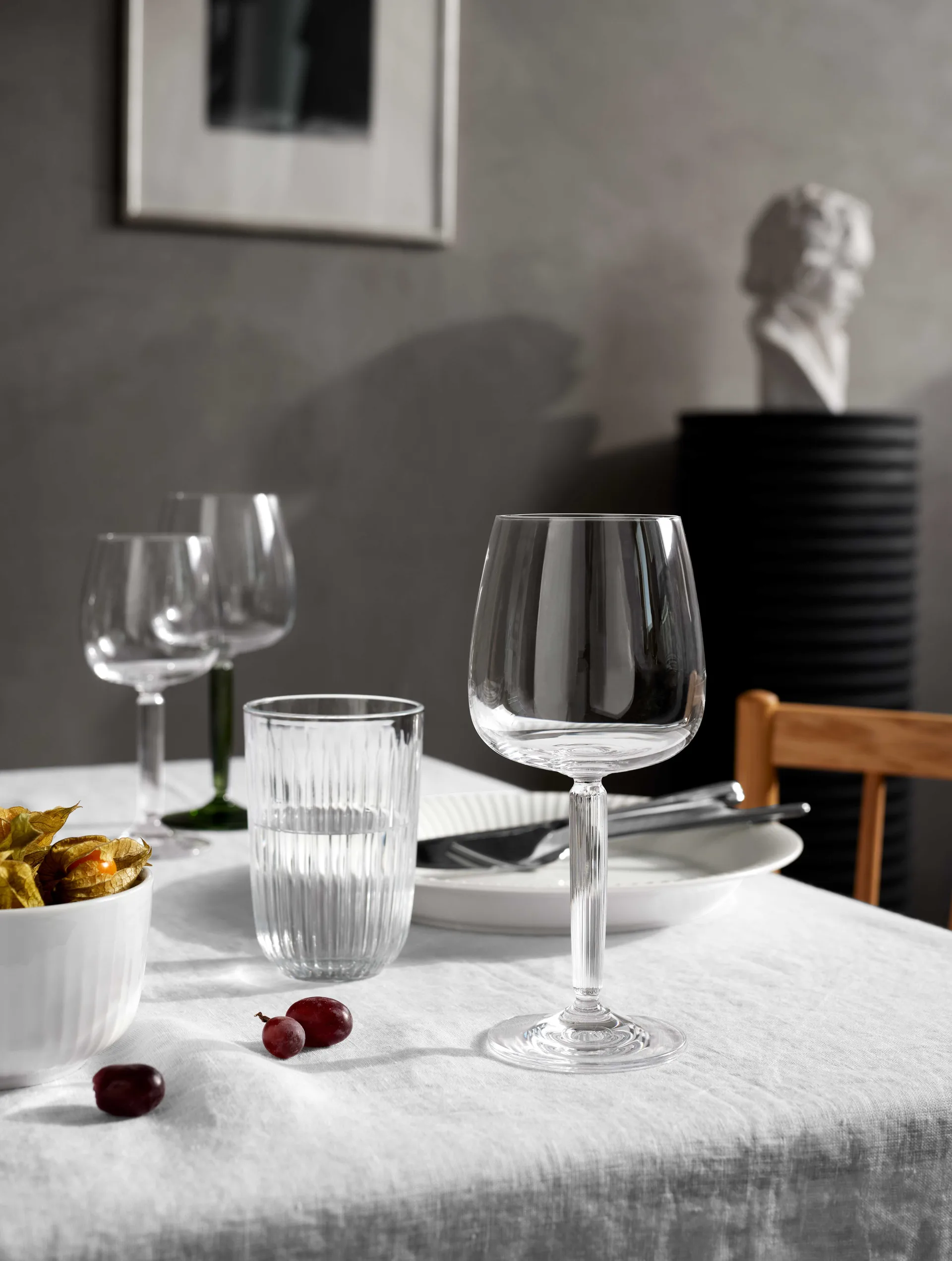 Hammershøi rødvinsglas 49 cl 2-pack, Klar Kähler