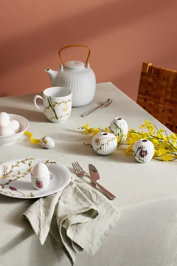 Hammershøi Spring vase miniature 3 dele - Hvid/Dekor - Kähler