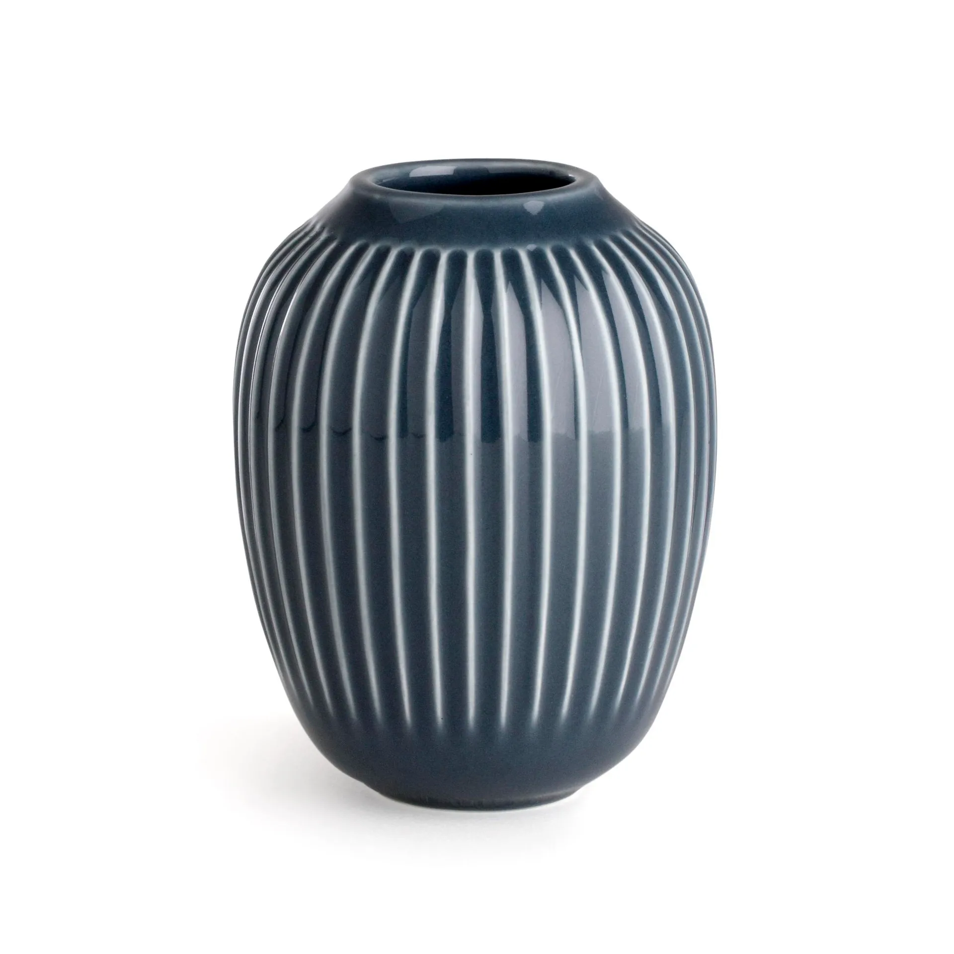 Hammershøi vase, Antracitgrå, mini 10 cm Kähler