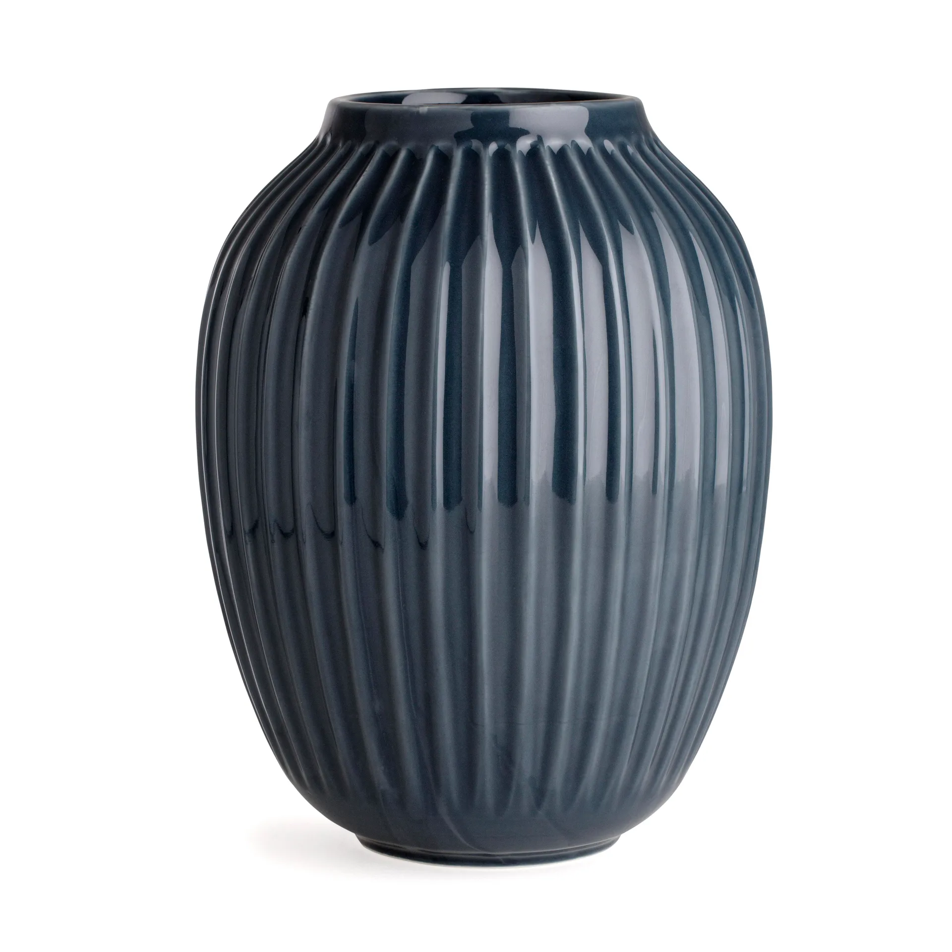 Kähler Hammershøi vase Antracitgrå, stor 25,5 cm