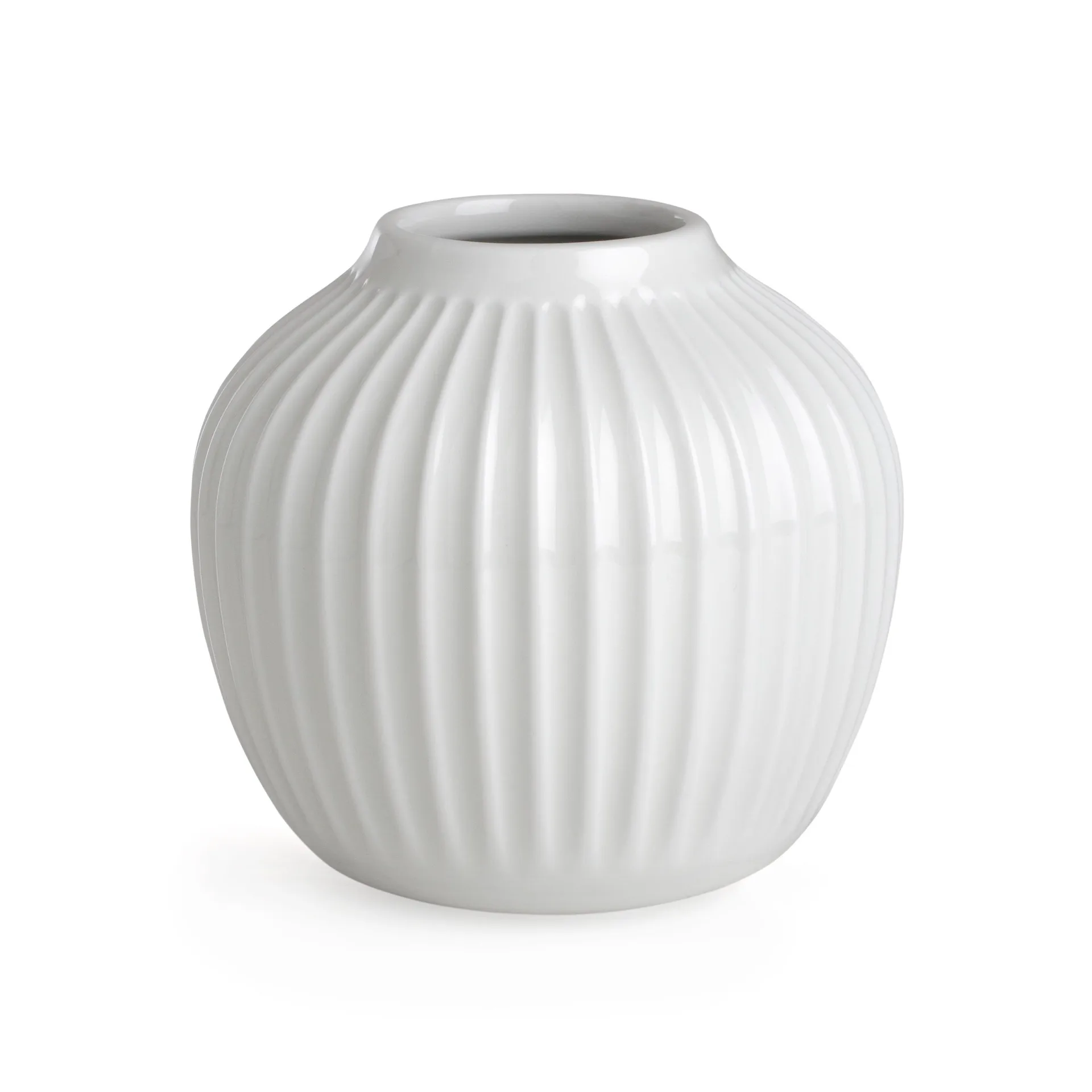 Kähler Hammershøi vase Hvid, lille 13 cm