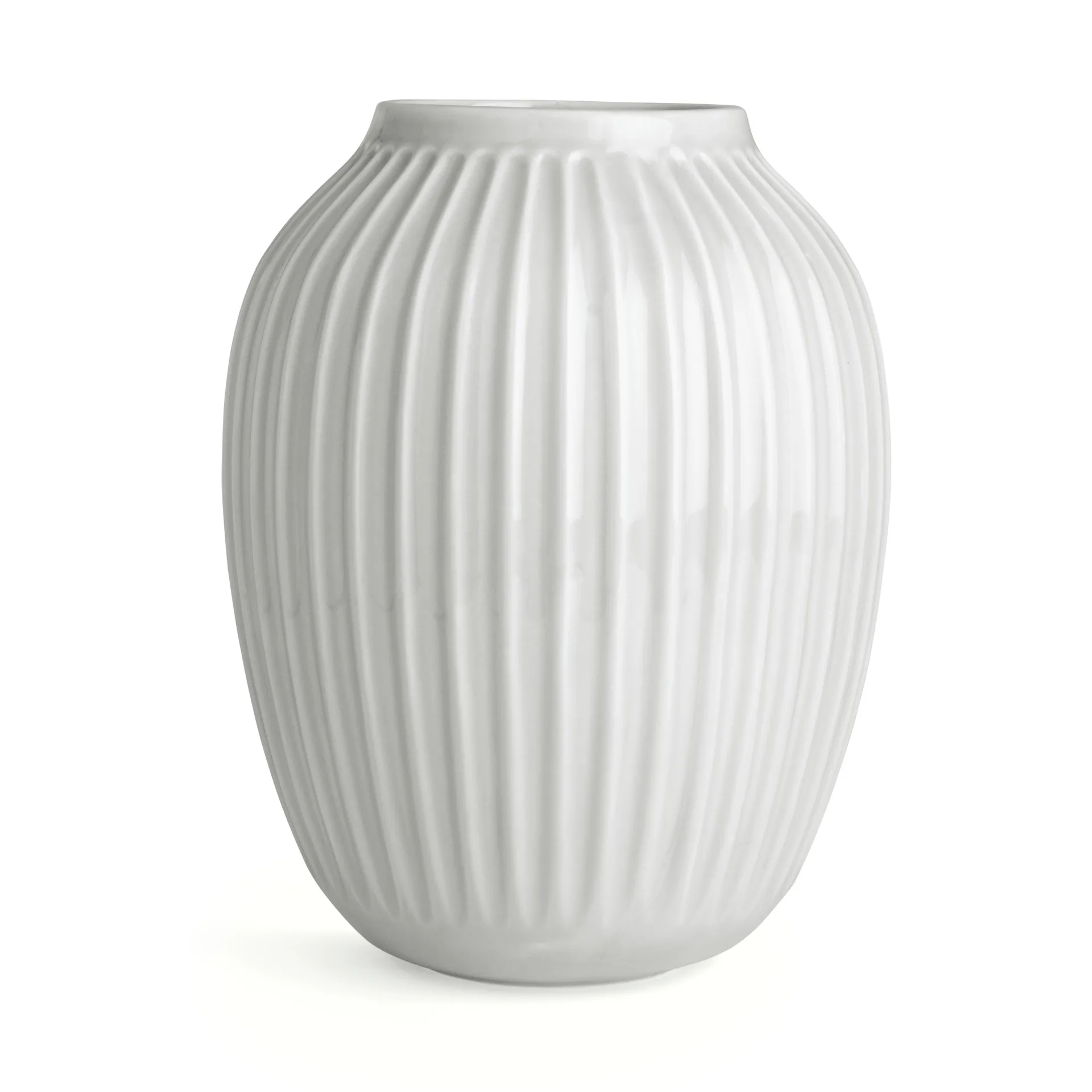 Kähler Hammershøi vase Hvid, stor 25,5 cm