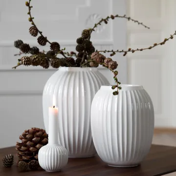 Hammershøi vase - Hvid, stor 25,5 cm - Kähler