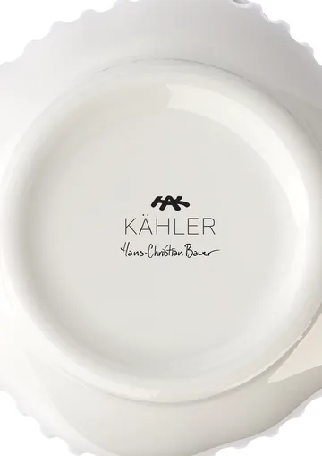Hammershøi vase unfold - Hvid, 20,5 cm - Kähler