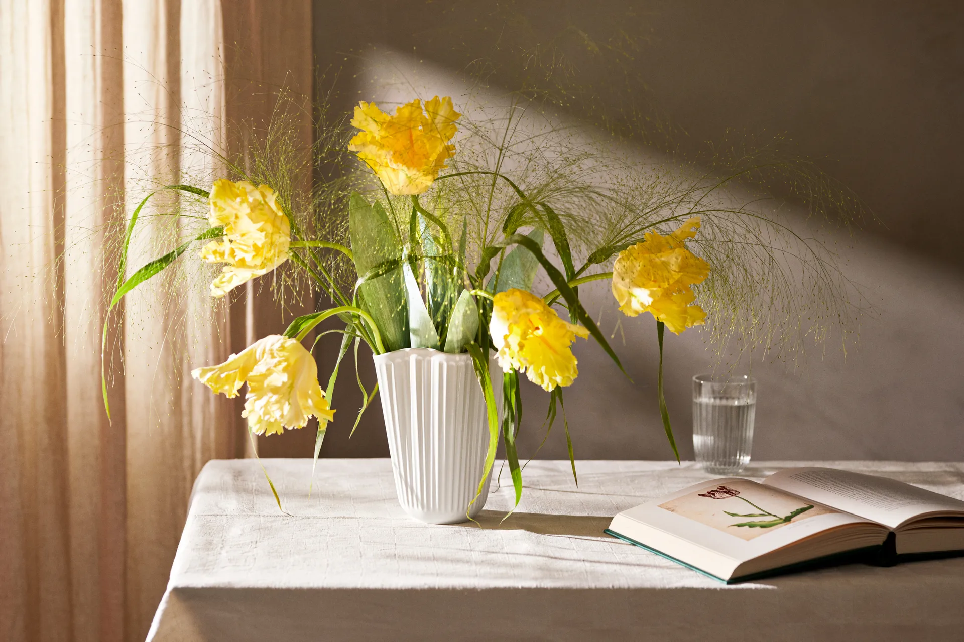 Hammershøi vase unfold, Hvid, 20,5 cm Kähler