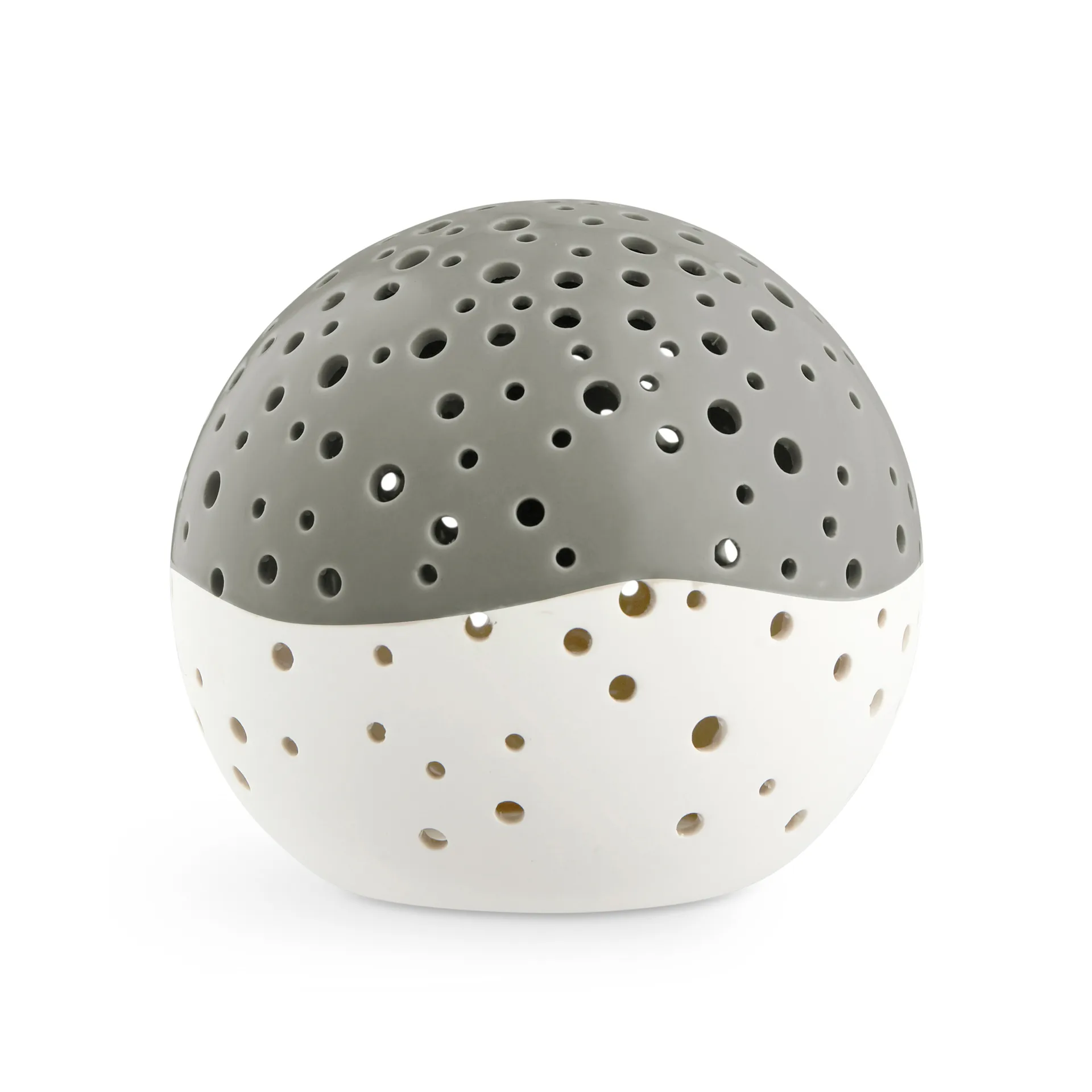 Nobili fyrfadsstage olivengrøn, Stor Ø14 cm Kähler