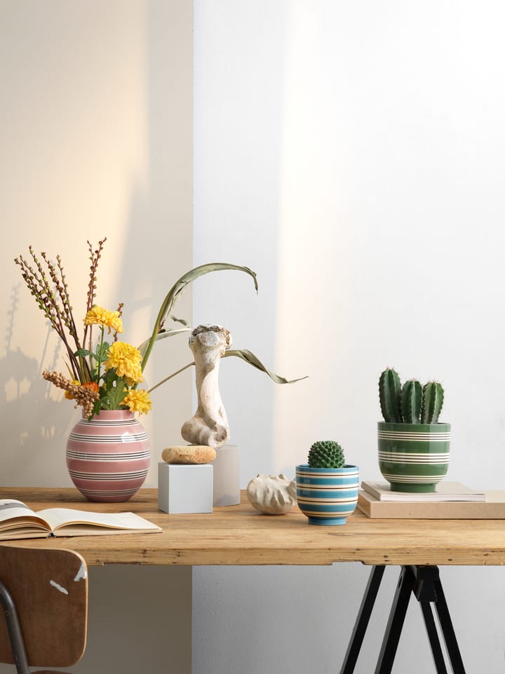 Omaggio Nuovo blomsterkrukke Ø15 cm, Grøn Kähler