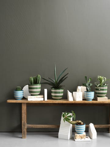 Omaggio Nuovo blomsterkrukke Ø15 cm - Grøn - Kähler
