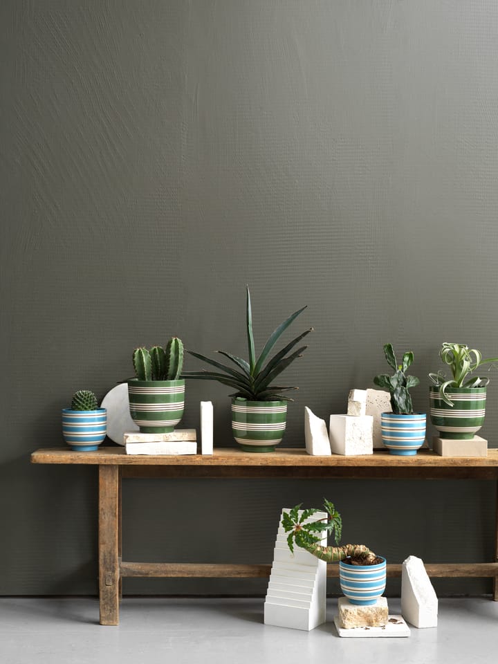 Omaggio Nuovo blomsterkrukke Ø15 cm, Grøn Kähler