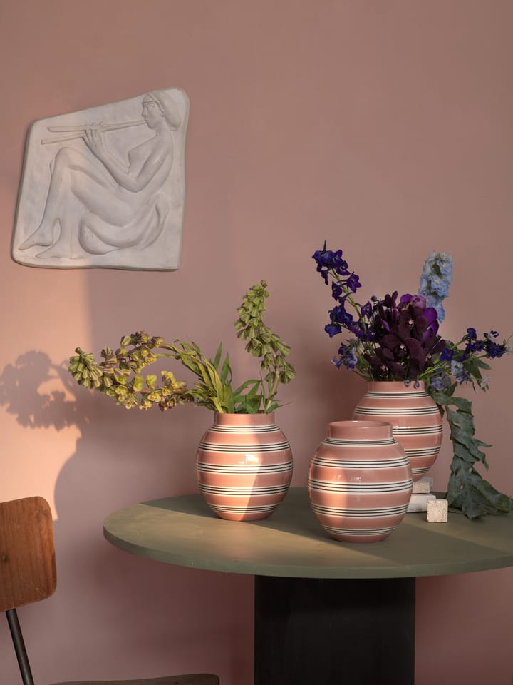 Omaggio Nuovo vase 20,5 cm, Lyserød K�ähler
