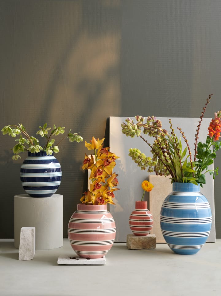 Omaggio Nuovo vase 20,5 cm, Lyserød Kähler
