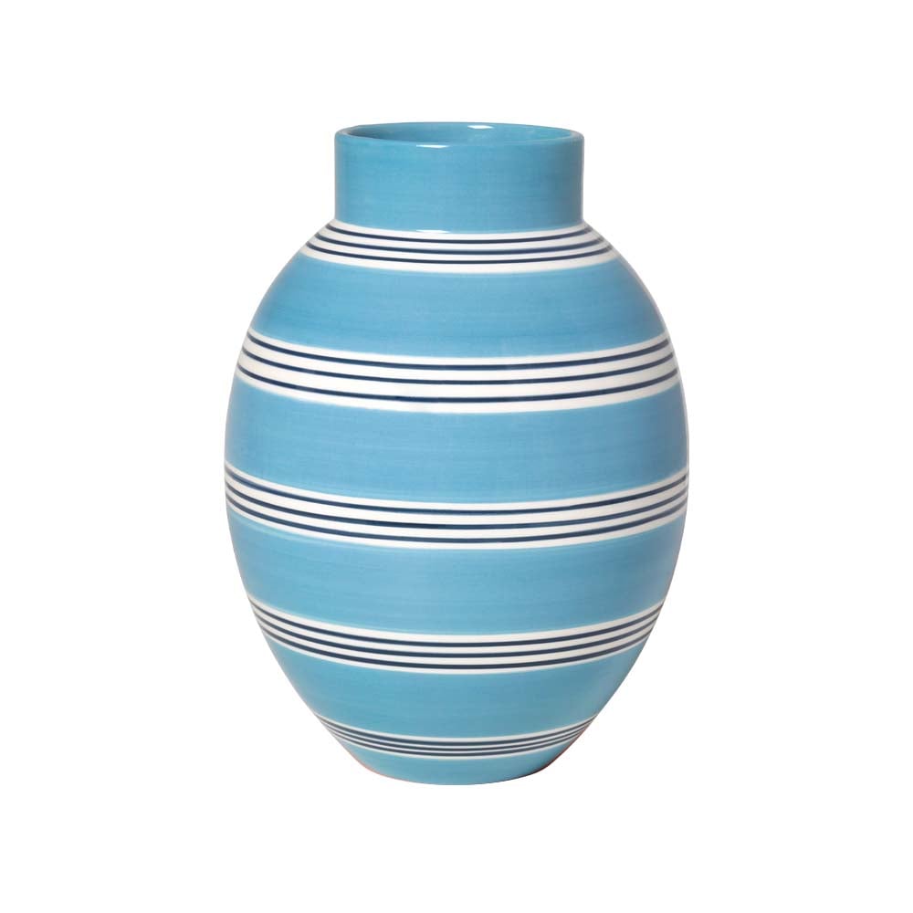 Kähler Omaggio Nuovo vase mellemblå H30 cm