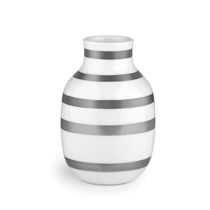 Omaggio vase sølv, lille Kähler