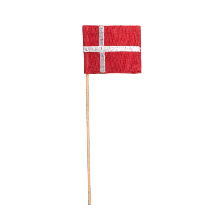 Kay Bojesen tekstilflag til fanebærer mini, Rød/Hvid Kay Bojesen Denmark