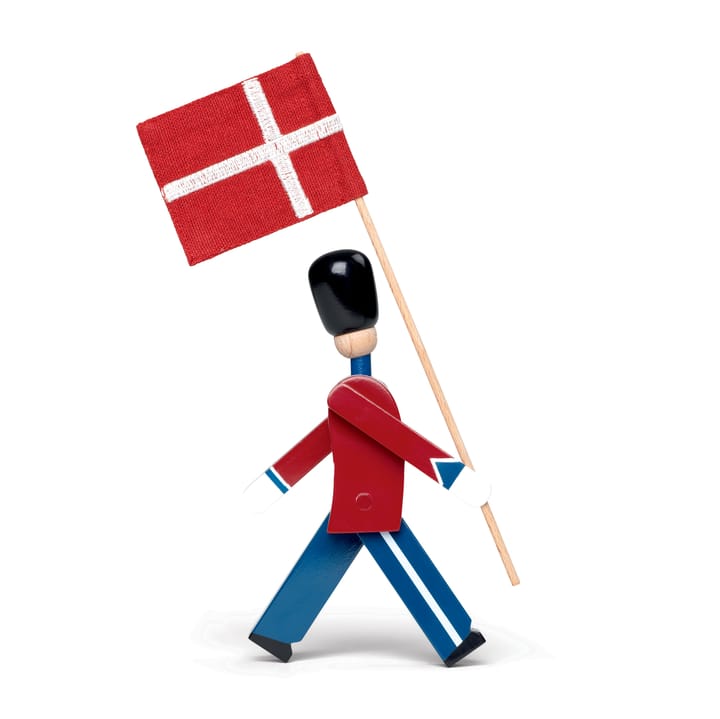 Kay Bojesen tekstilflag til fanebærer mini, Rød/Hvid Kay Bojesen Denmark