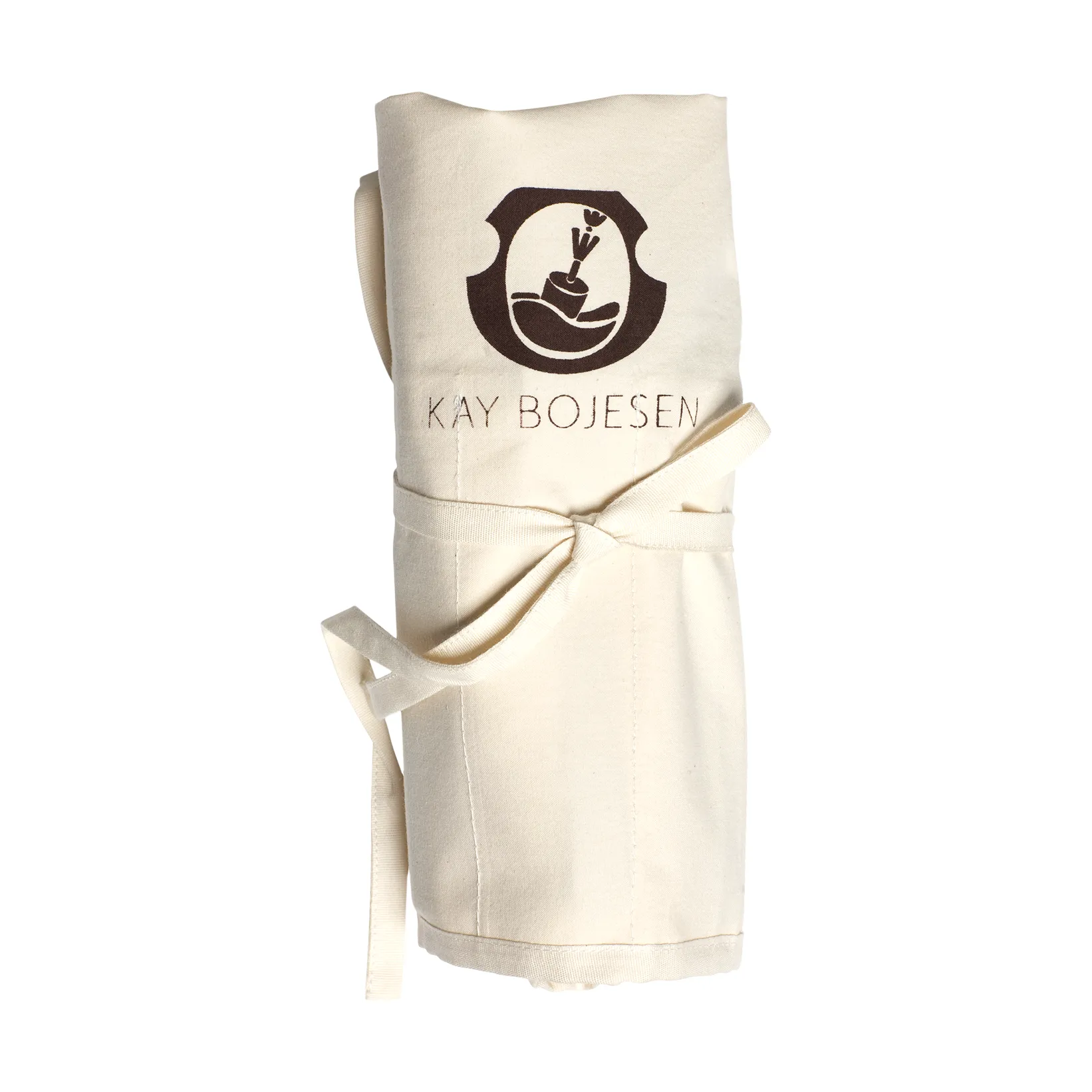 Grand Prix bestikopbevaring 16 rum, White canvas Kay Bojesen