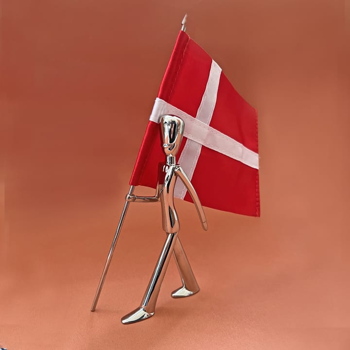 Royal Guard flagbærer figur 18 cm, Polished steel Kay Bojesen