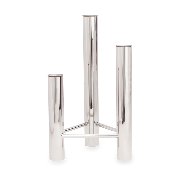 VISTA vase og lysestage - Polished steel - Kay Bojesen