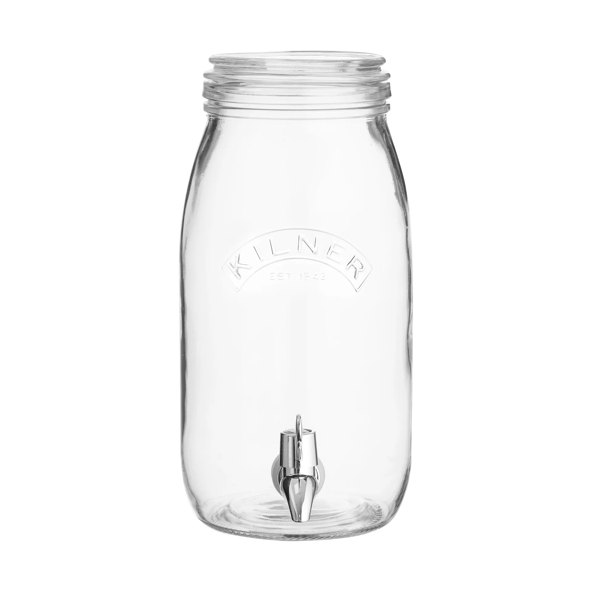 Kilner drikkedispenser med tappehane, Klar, 3 l Kilner