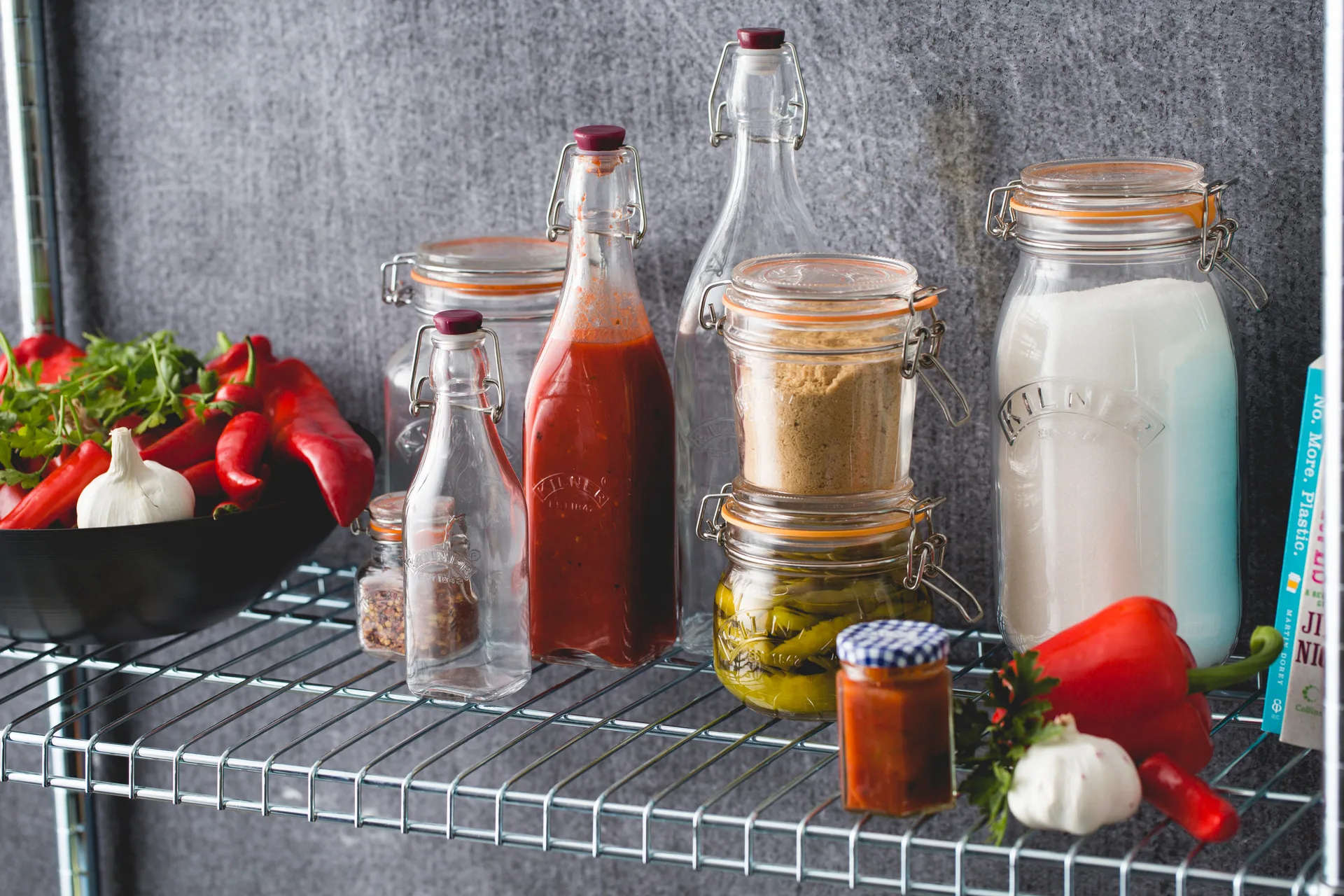 Kilner flaske med bøjle, Klar, 0,55 l Kilner