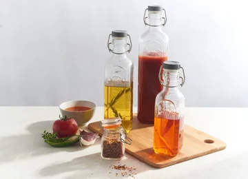 Kilner flaske med bøjle - Klar, 1 l - Kilner