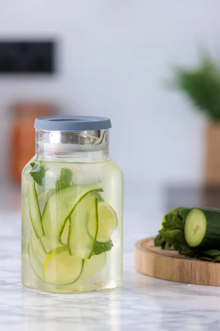 Kilner FRESH kande, Klar-grå, 1,2 l Kilner