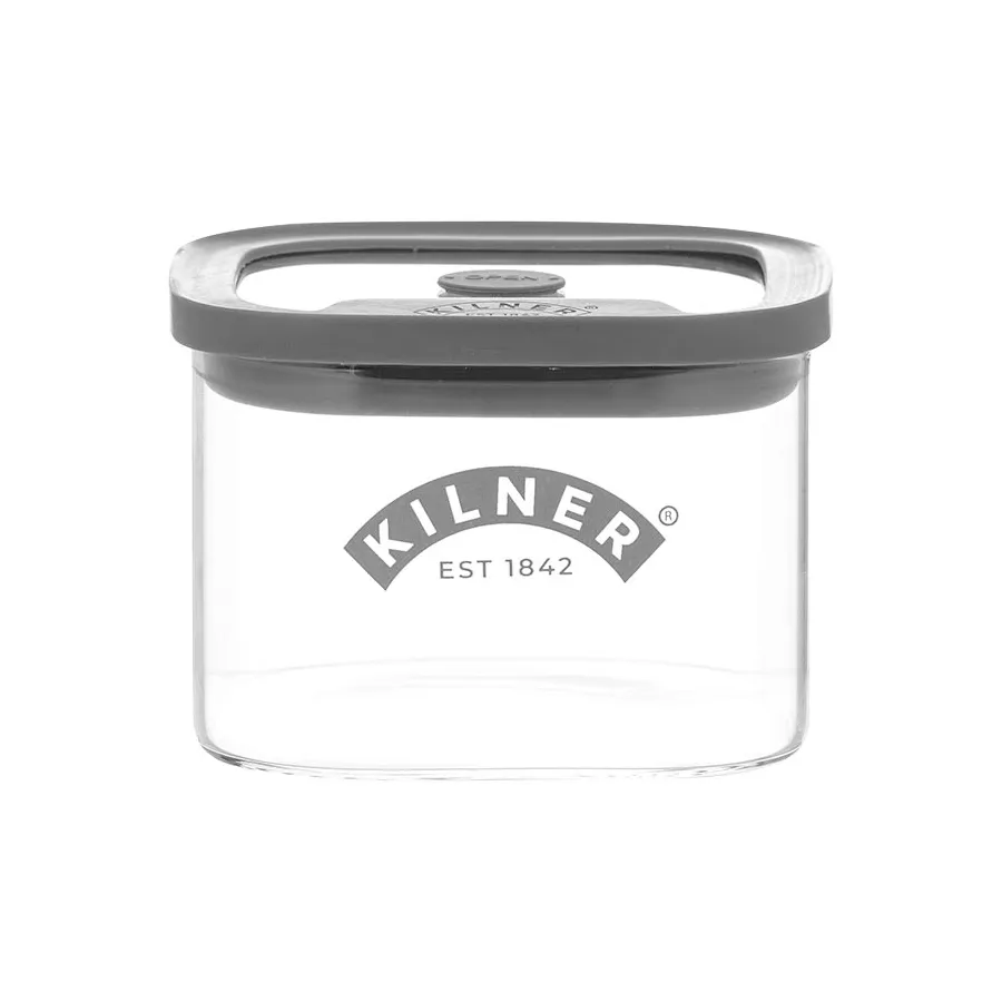 Kilner Kilner FRESH opbevaringskrukke Klar-grå, 0,5 l