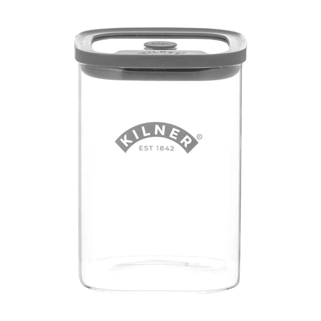 Kilner Kilner FRESH opbevaringskrukke Klar-grå, 1 l