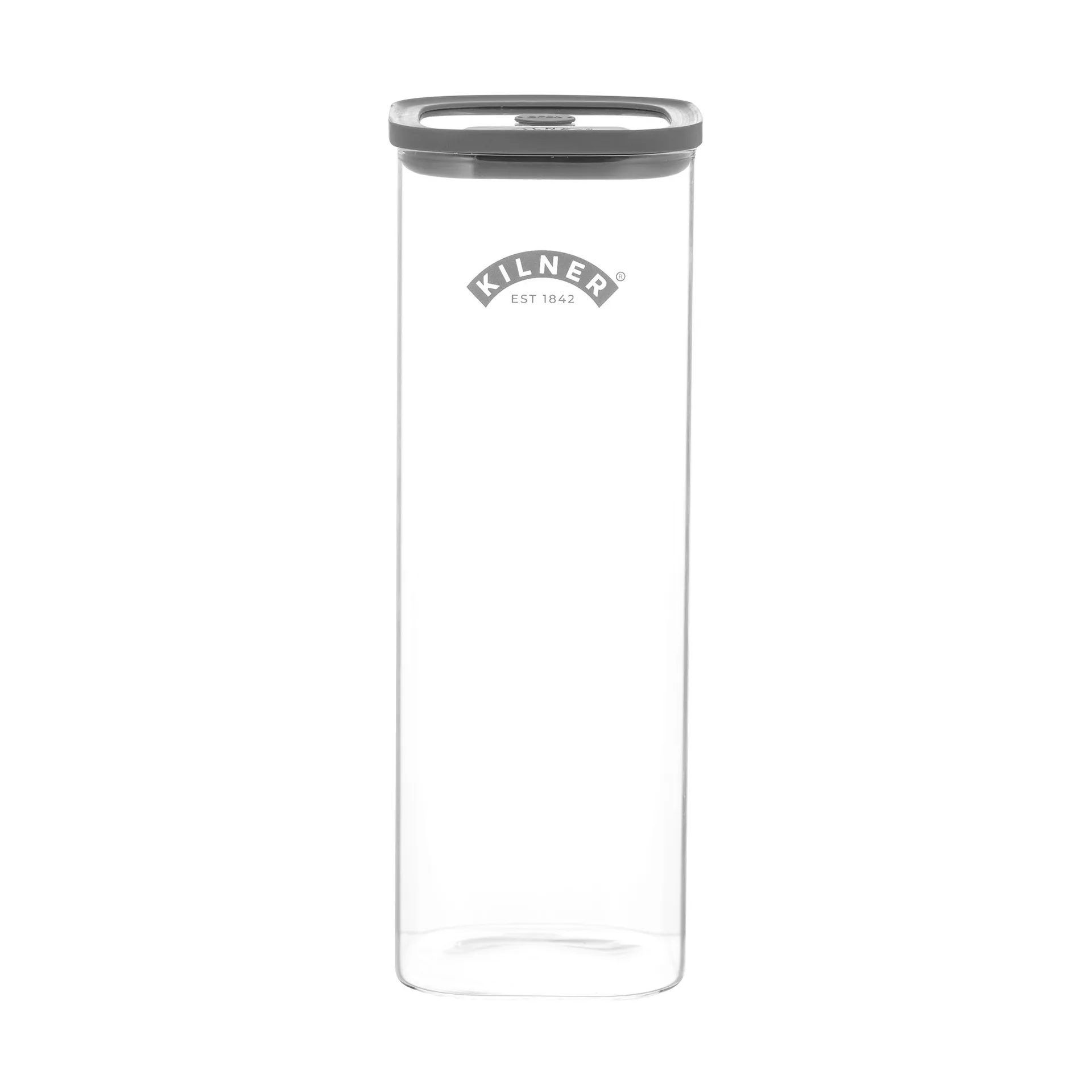 Kilner Kilner FRESH opbevaringskrukke Klar-grå, 2 l