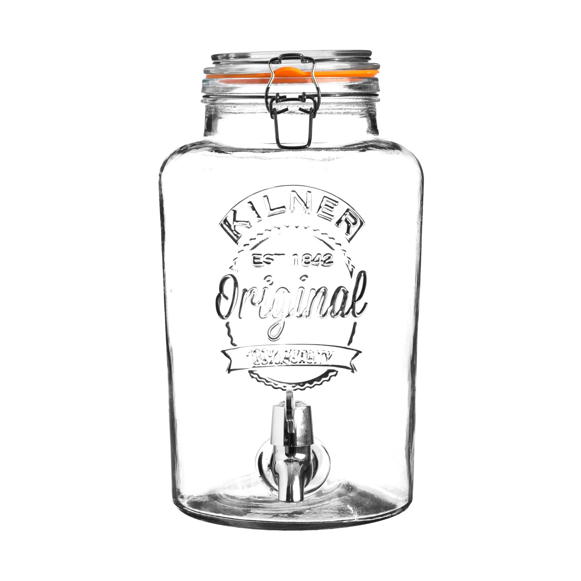 Kilner glasbeholder med tappehane 5 l, Transparent Kilner