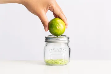 Kilner opbevaringsglas med rive-låg - Sølv-klar, 250 ml - Kilner