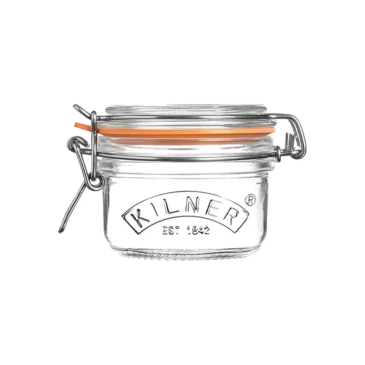 Kilner rund dåse med bøjle - Klar, 125 ml - Kilner