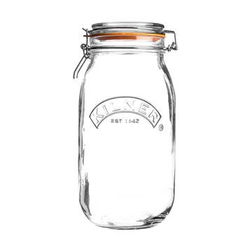 Kilner rund dåse med bøjle - Klar, 3 l - Kilner