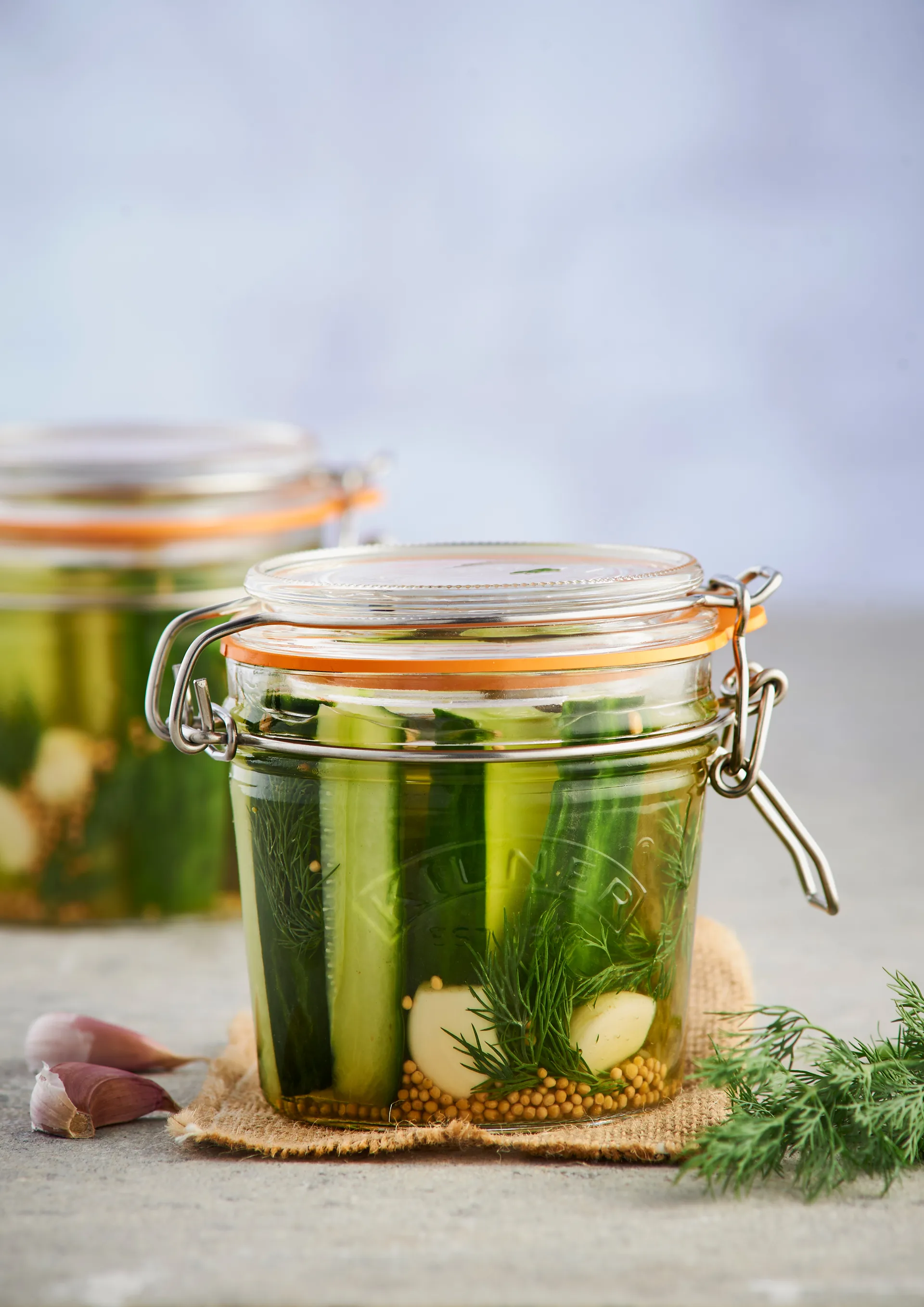 Kilner rund dåse med bøjle, Klar, 350 ml Kilner