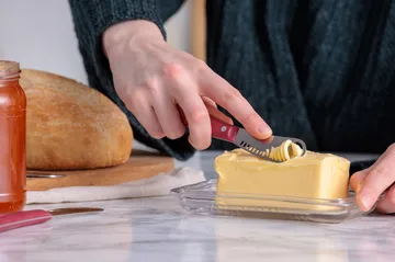 Kilner smørkniv sæt - Rød-rustfrit stål - Kilner