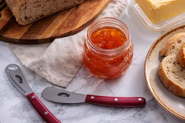 Kilner smørkniv sæt - Rød-rustfrit stål - Kilner
