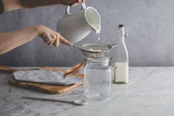 Kilner sylteglas firkantet med bøjle - Klar, 1,5 L - Kilner