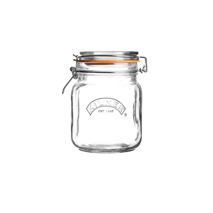 Kilner sylteglas rund - Klar-guld, 0,5 l - Kilner