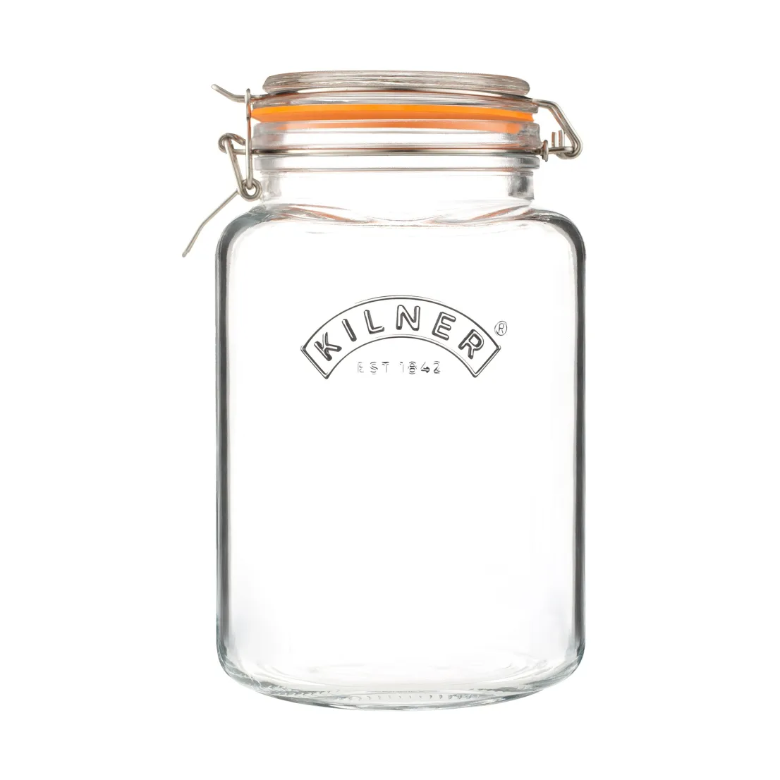 Kilner WIDE sylteglas, Klar-guld, 0,5 l Kilner