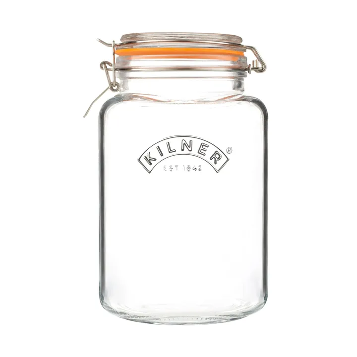Kilner WIDE sylteglas - Klar-guld, 0,5 l - Kilner